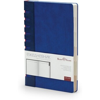 Ежедневник недатированный «Bergamo» А5, синий