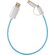 Кабель USB для зарядки устройств "P302.295" с подсветкой, 3 в 1, синий