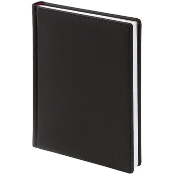 Ежедневник датированный A5 "Velvet", черный 2026