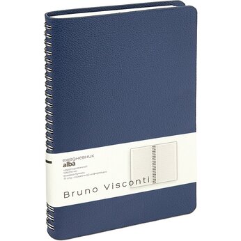 Ежедневник недатированный «Alba» A5, синий