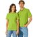 Рубашка-поло женская "Boston 2.0" 180, XL, зеленое яблоко