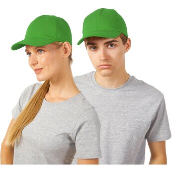 Бейсболка из переработанного волокна Milwaukee, зеленое яблоко