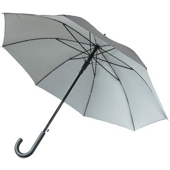 Зонт-трость "Reflect", серый
