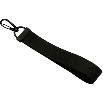 Ремувка с черным карабином "Summit", 2 см, черный