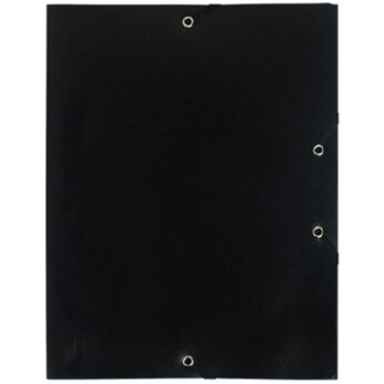 Папка на резинках 15 мм. "Exacompta" черный