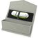 Коробка подарочная для флешки "Суджук" 11*4,5*4 см, серый