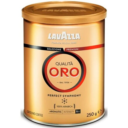 Кофе молотый "Lavazza Qualita Oro" ж/б