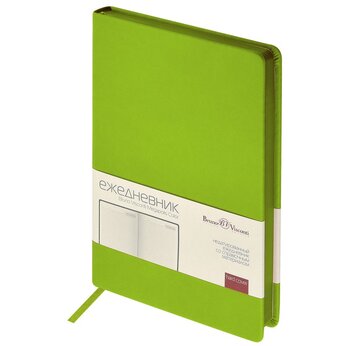 Ежедневник недатированный А5 "Megapolis Color", салатовый