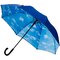 Зонт-трость "GP-54-C Облака" синий/разноцветный