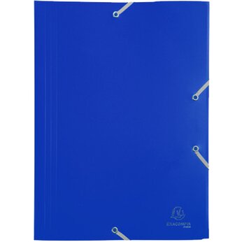 Папка на резинках 15 мм. "Exacompta" синий