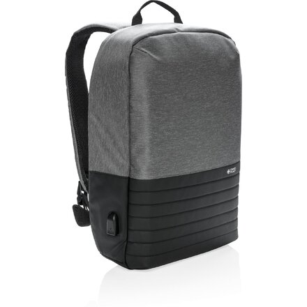 Рюкзак для ноутбука "Swiss Peak" серый/черный