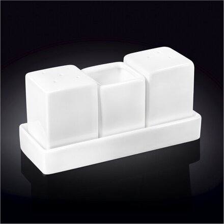 Набор для специй  "WL-996118/1С Ariela", белый