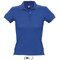 Рубашка-поло женская "People" 210, S, ярко-синий