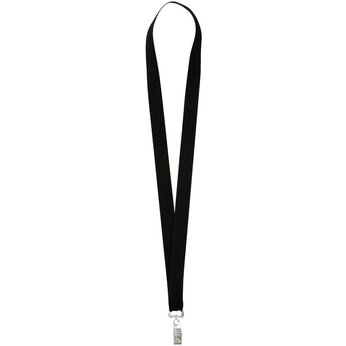 Тесьма с клипом для бэджа "828740" черный