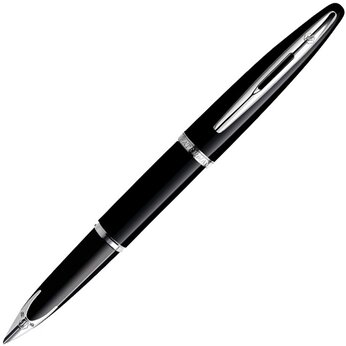 Перьевая ручка Waterman Carene, цвет: Black ST, перо: F или М чернила: blue