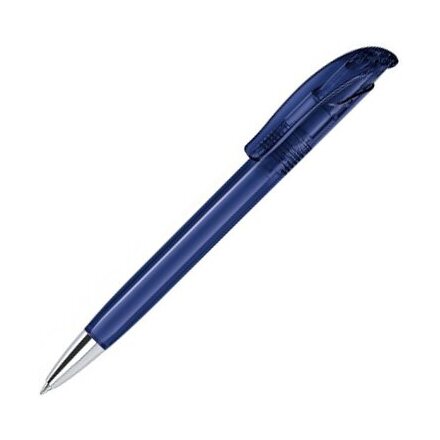 Ручка шариковая автоматическая "Challenger Clear MT" темно-синий