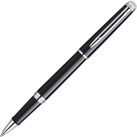 Ручка роллер Waterman Hemisphere, цвет: Mars Black/CT, стержень: Fblk