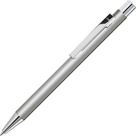 Ручка шариковая автоматическая "Straight Si" серый/серебристый