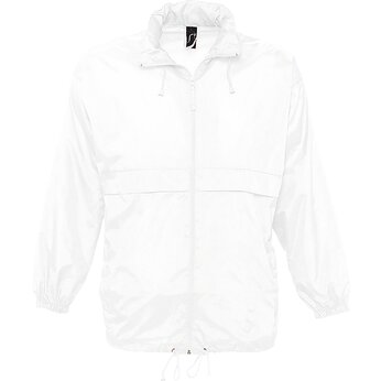 Ветровка унисекс "Surf" 210, XL, белый