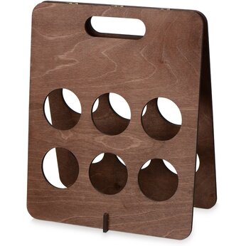 Подставка под винные бутылки "Groot" красно-коричневый