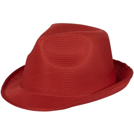 Шляпа "Trilby" красный