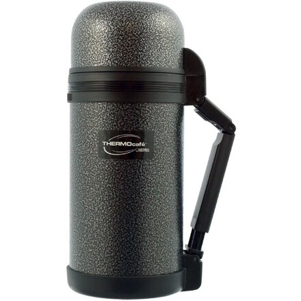 Термос "ThermoCafe by Thermos HAMMP-1200-HT" серый/черный