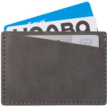 Футляр на 3 пластиковые карты "Alicante", темно-серый