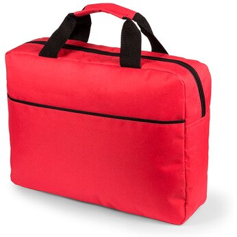 Сумка для документов "HIRKOP", красный/черный