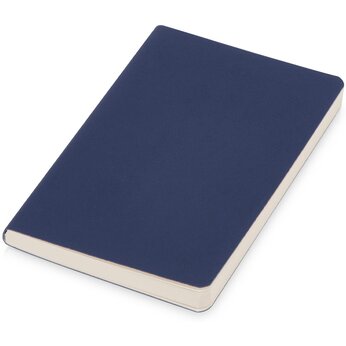 Блокнот "Softy 2.0", гибкая обложка A6, 80 листов, темно-синий, размер А6