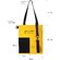 Сумка для покупок "Superbag Color", желтый 130 C/черный