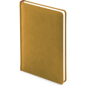 Ежедневник недатированный "Velvet" горчичный