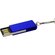 Карта памяти USB Flash 2.0 16 Gb "Slim" синий