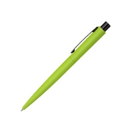 Ручка шариковая автоматическая "Lumos M Gum" светло-зеленый/черный