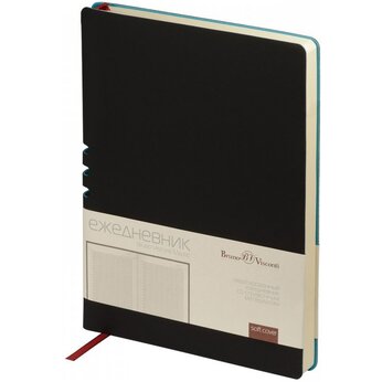 Ежедневник недатированный «Madrido» А5, черный