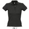 Рубашка-поло женская "People" 210, XL, черный