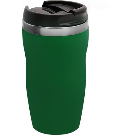 Кружка термическая "Laim", темно-зеленый/черный/серебристый