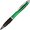 Ручка шариковая автоматическая "Nash" зеленый 347C/черный/серебристый