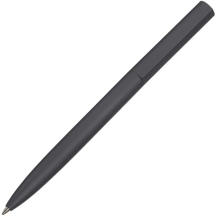 Шариковая металлическая ручка "Minimalist" софт-тач, антрацит