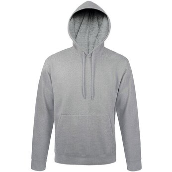 Толстовка мужская "Snake" 280, S, с капюшоном, серый меланж
