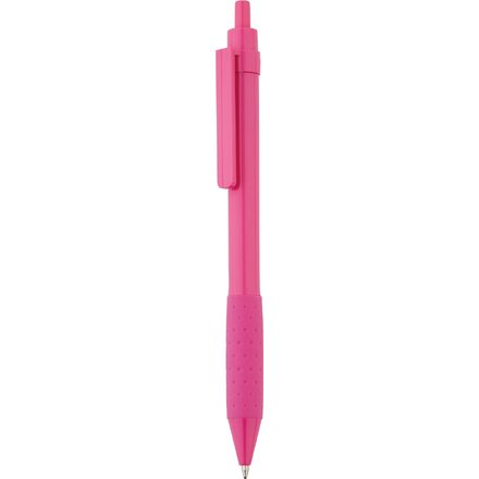 Ручка шариковая автоматическая "X2" розовый