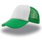 Бейсболка "Rapper" зеленый/белый