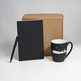 Набор подарочный "Aristocratic" , черный/серебристый