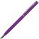 Ручка шариковая автоматическая "Атриум" фиолетовый/серебристый