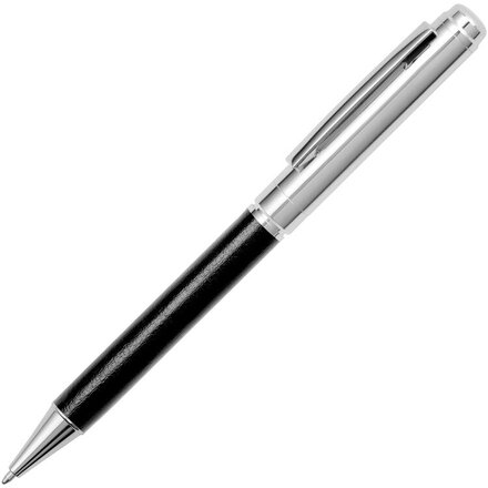 Ручка шариковая автоматическая "Fabrizio" черный/серебристый