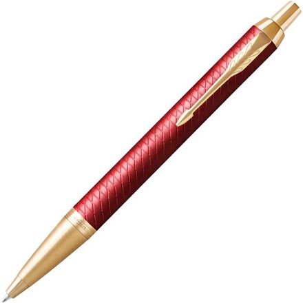 Шариковая ручка Parker "IM Premium", золотистый/красный