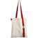 Сумка для покупок  "Superbag", белый/красный 199 C