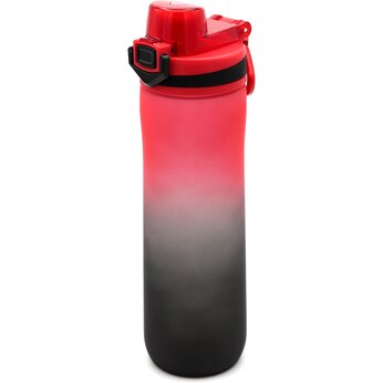 Бутылка для воды "Verna Soft-touch", красный/черный