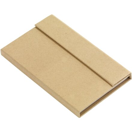 Блокнот с бумагой для заметок "Little Notes" светло-коричневый