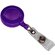 Держатель-ретрактор для бэджа "4hand", фиолетовый 2089 C