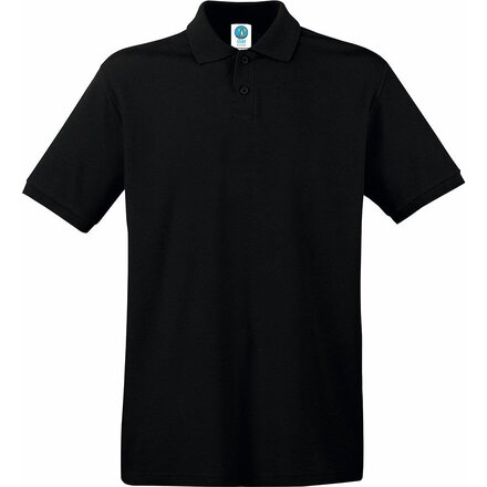 Рубашка-поло мужская "Apollo" 180, XXL, черный